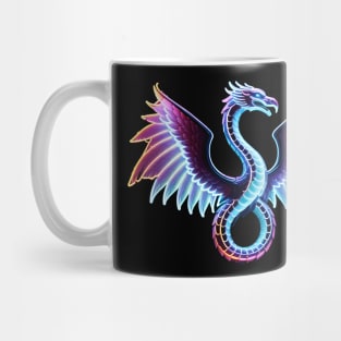 Neon Winged Serpent Mug